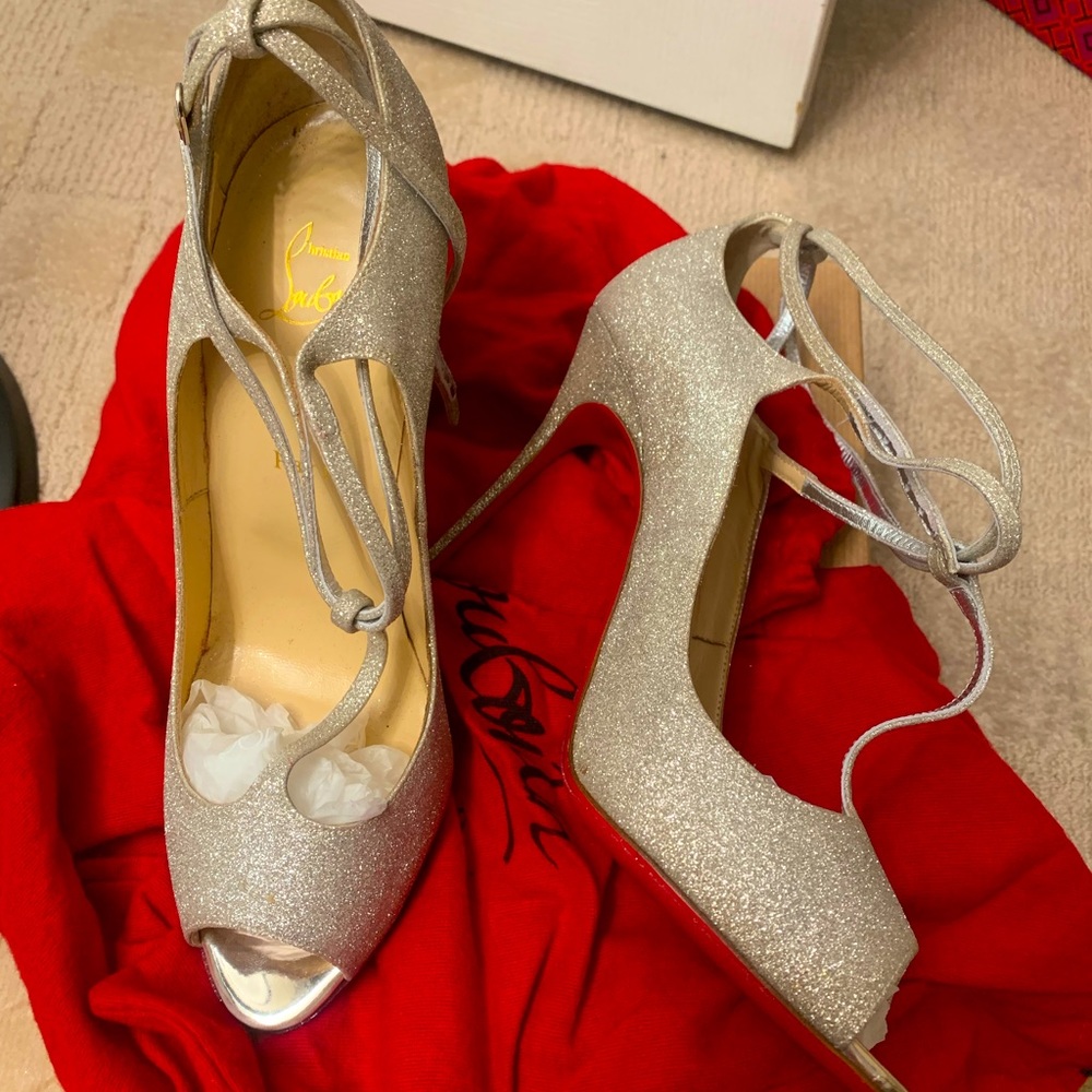 Christian louboutin evening shoes